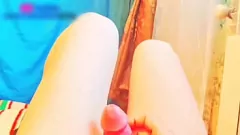 Play Cute Petite Puta Ketty Masturbates with Big Cock in Public, Cumshot and Massage POV